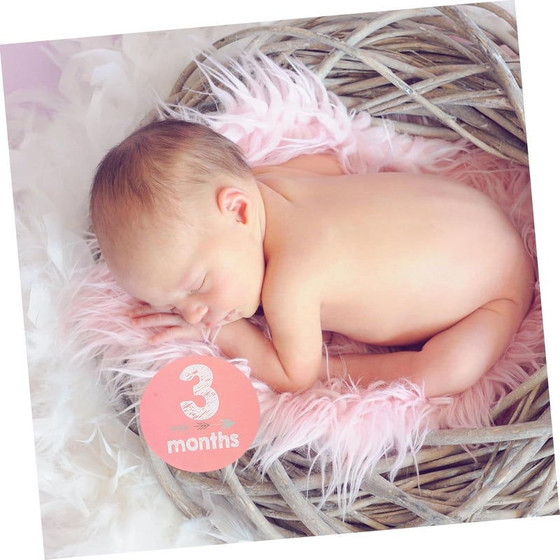 Baby Milestone Stickers Set Easy Clean Decals For Newborn Photo Props - Image 4